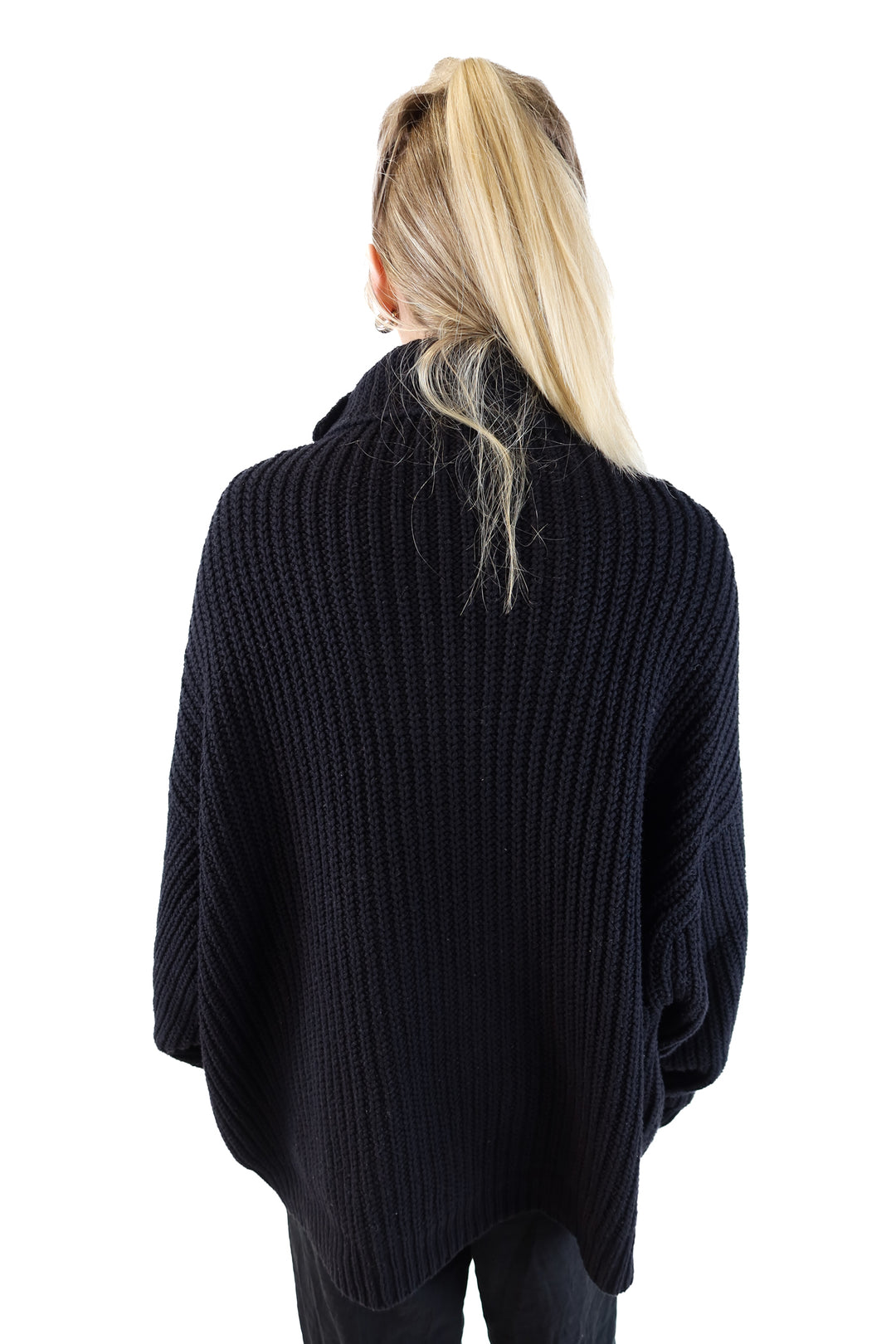 Free People Black Sweater (S; retail $120)