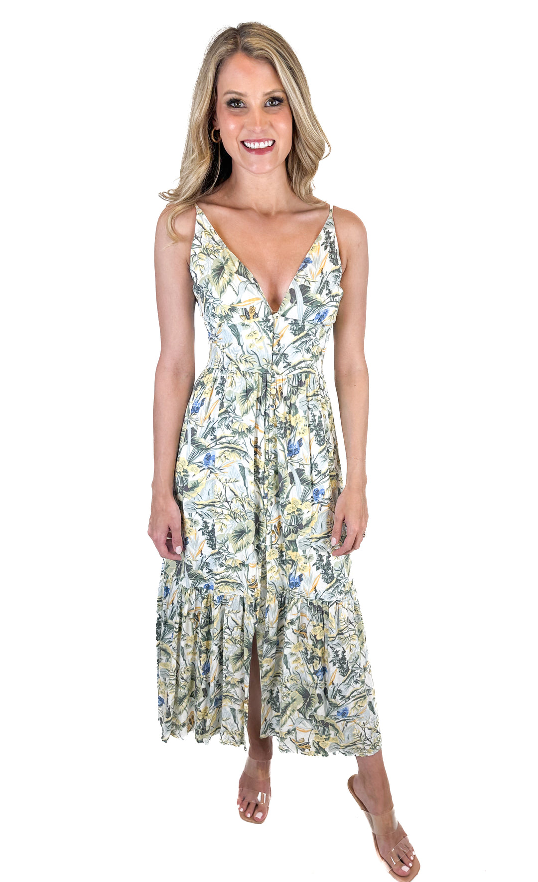 Abercrombie Floral Sundress (XS)
