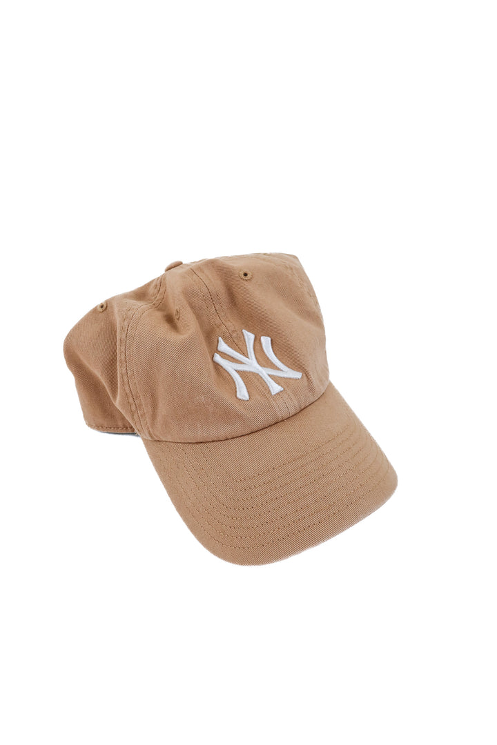 tan yankees baseball hat