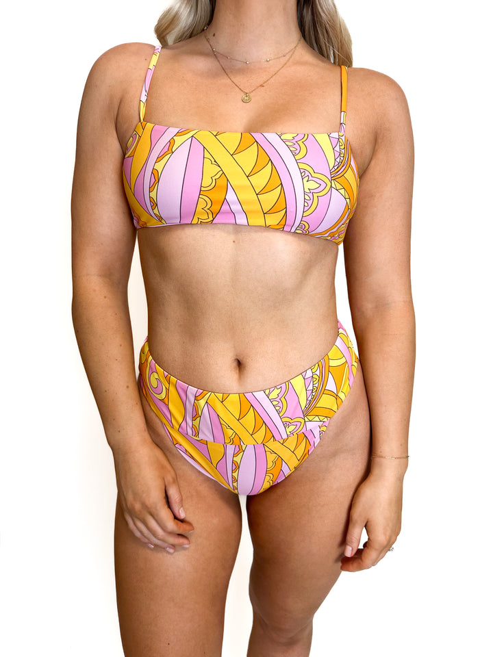 Show Me Your Mumu '60s Print Bikini + Cover-Up (S)