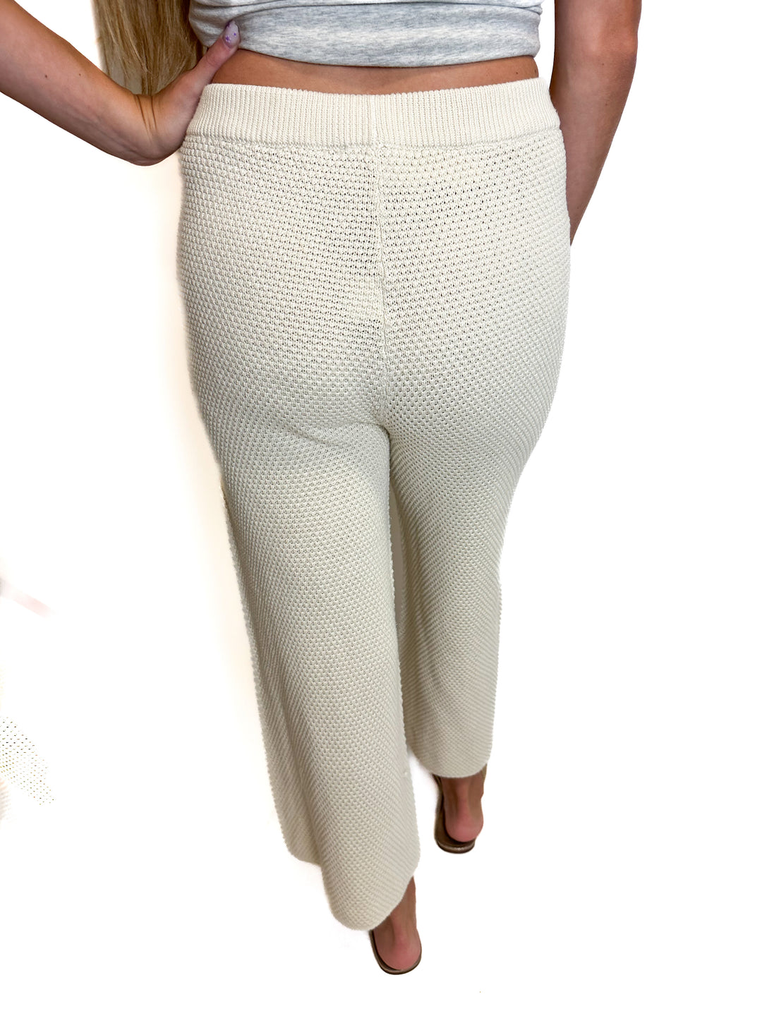 Current Terra Beige Knit Pants (S)