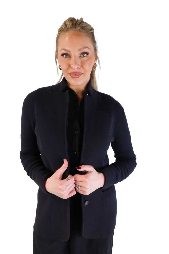 J.crew black knit blazer NWT (s; retails for $118)