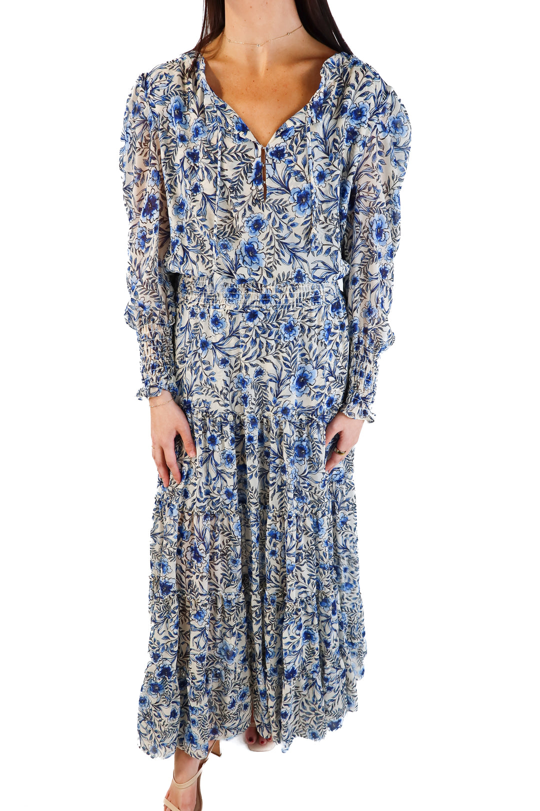 SOLD: Misa Los Angeles Floral Dress (S; retail $410)
