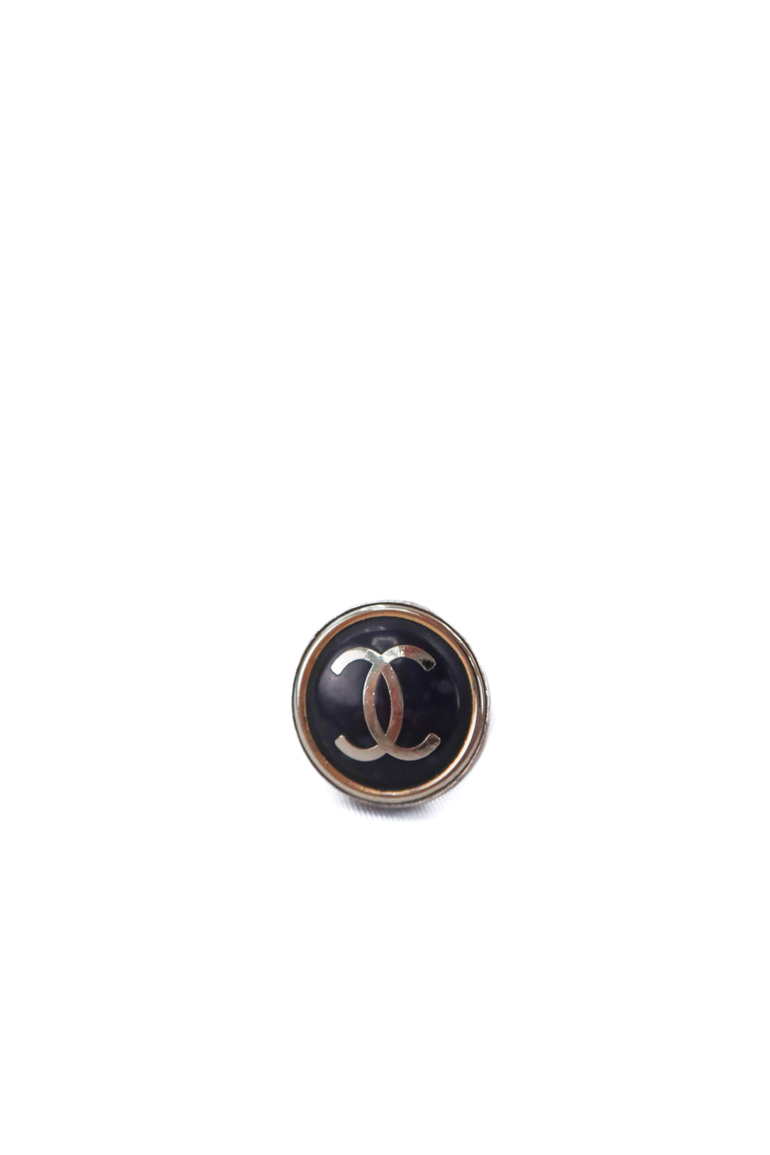 chanel black and silver ring (est. Retail $895)