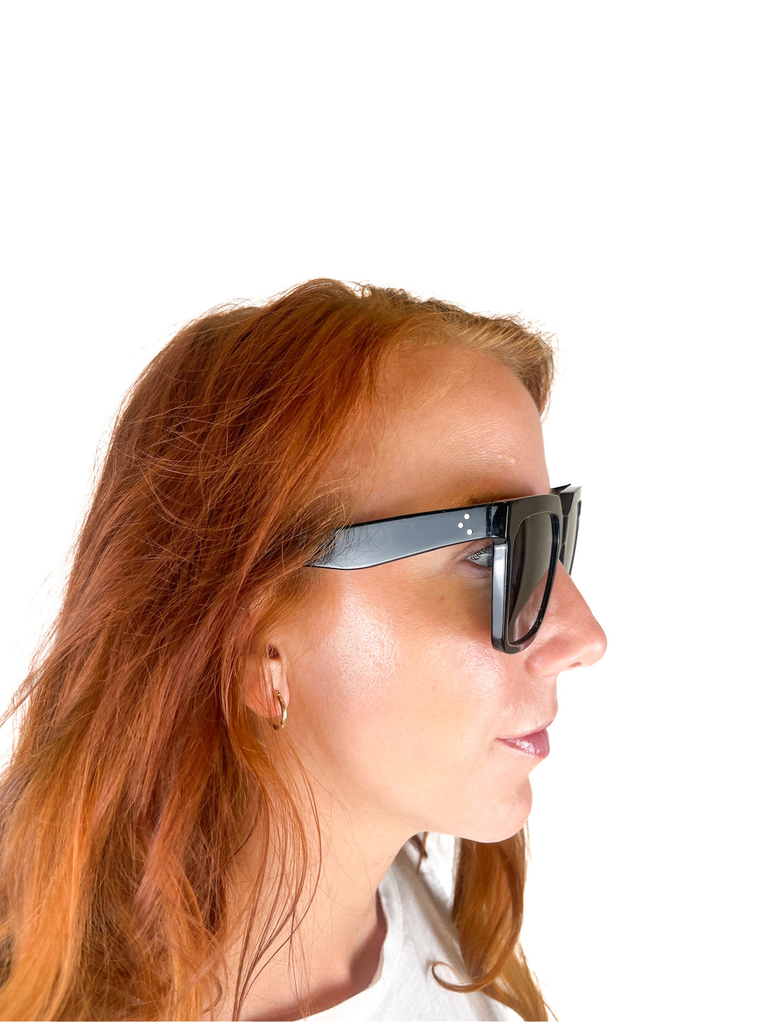Celine Black Oversized Square Sunglasses