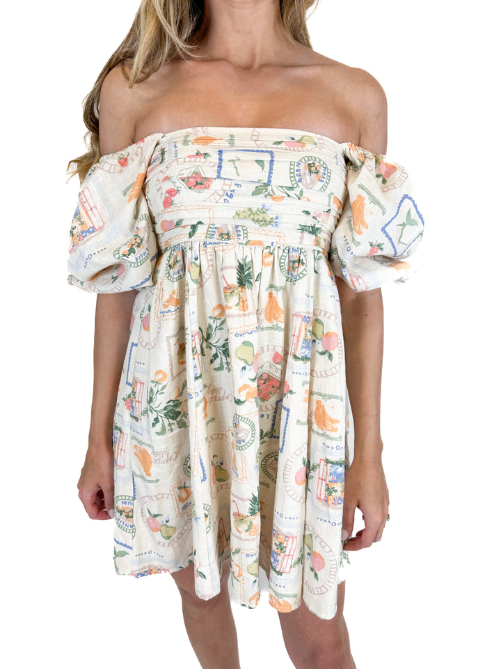 Abercrombie Printed Mini Dress (XS)