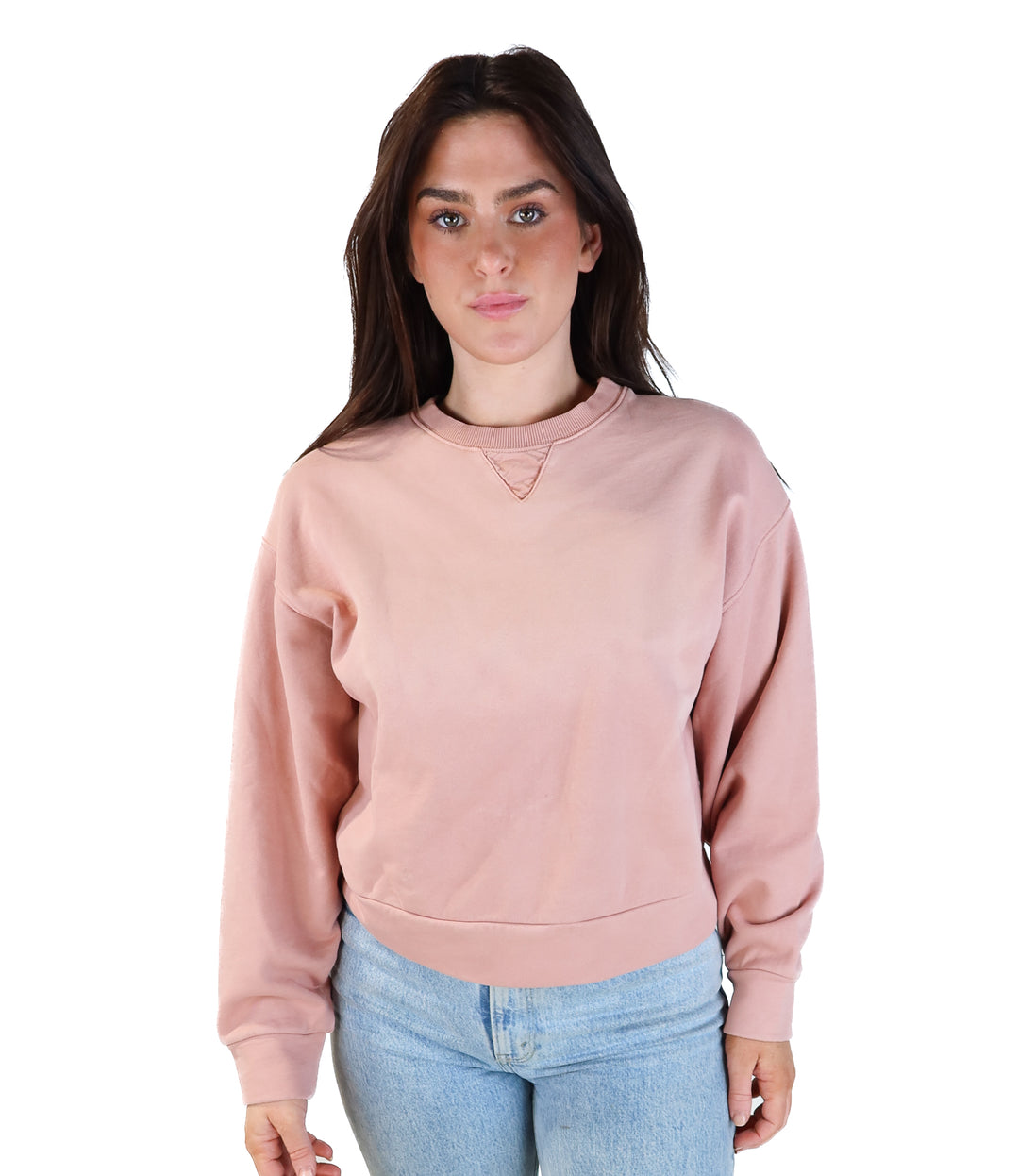 Raw pale pink pullover NWT (s)