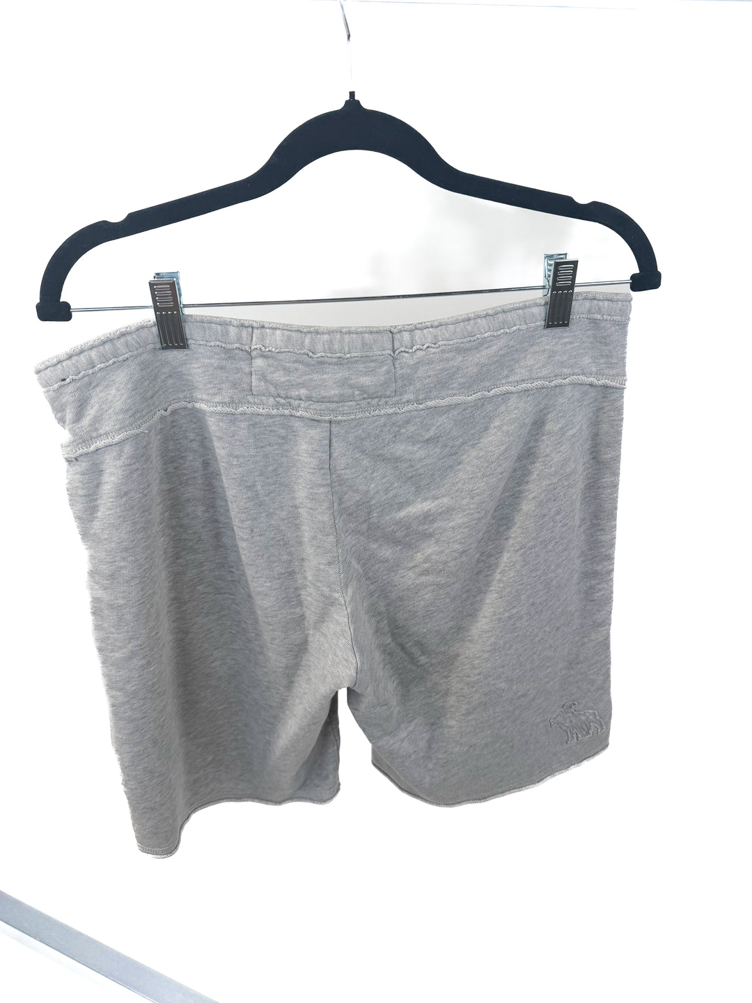 abercrombie & fitch grey sweat shorts (m)