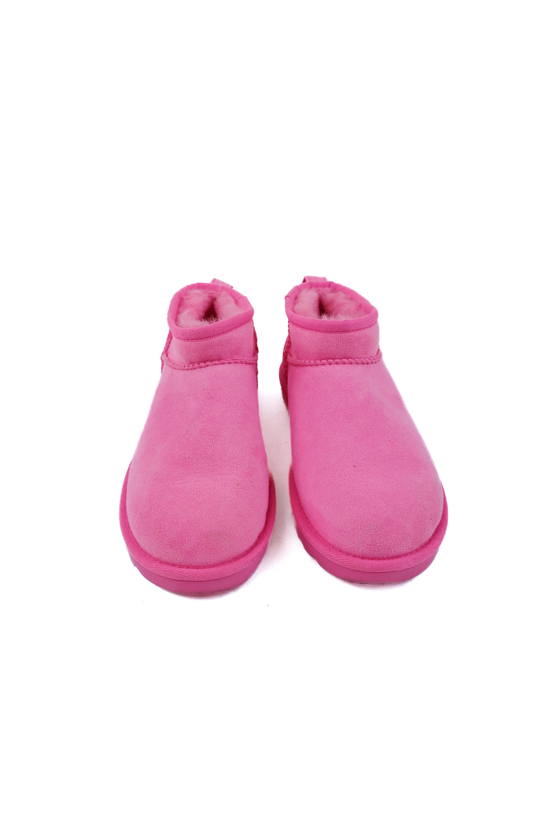 ugg hot pink mini booties NWOT (7; retail $140)