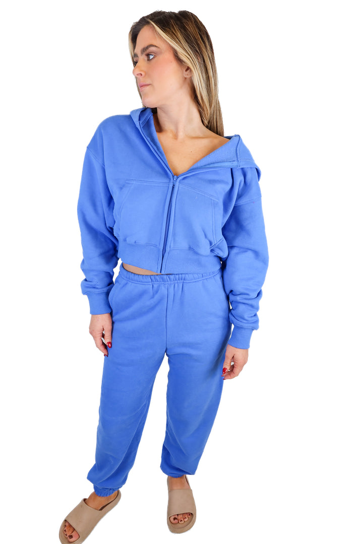 Acta sky blue sweatpants set (S/M)