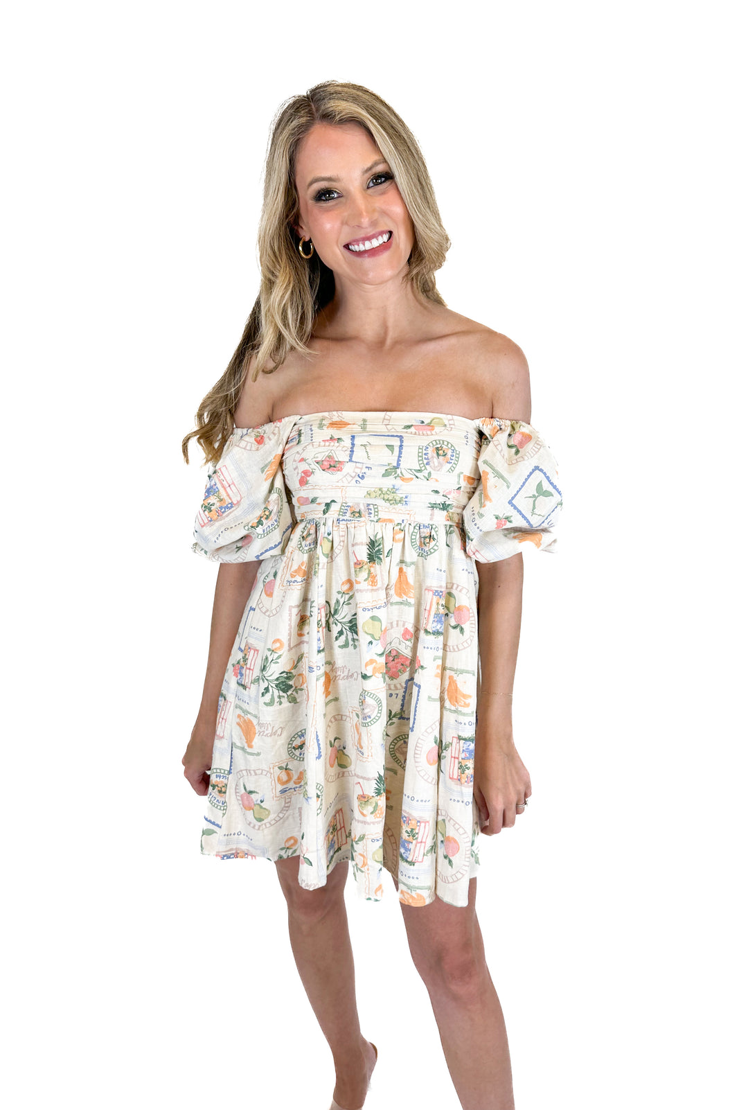 Abercrombie Printed Mini Dress (XS)