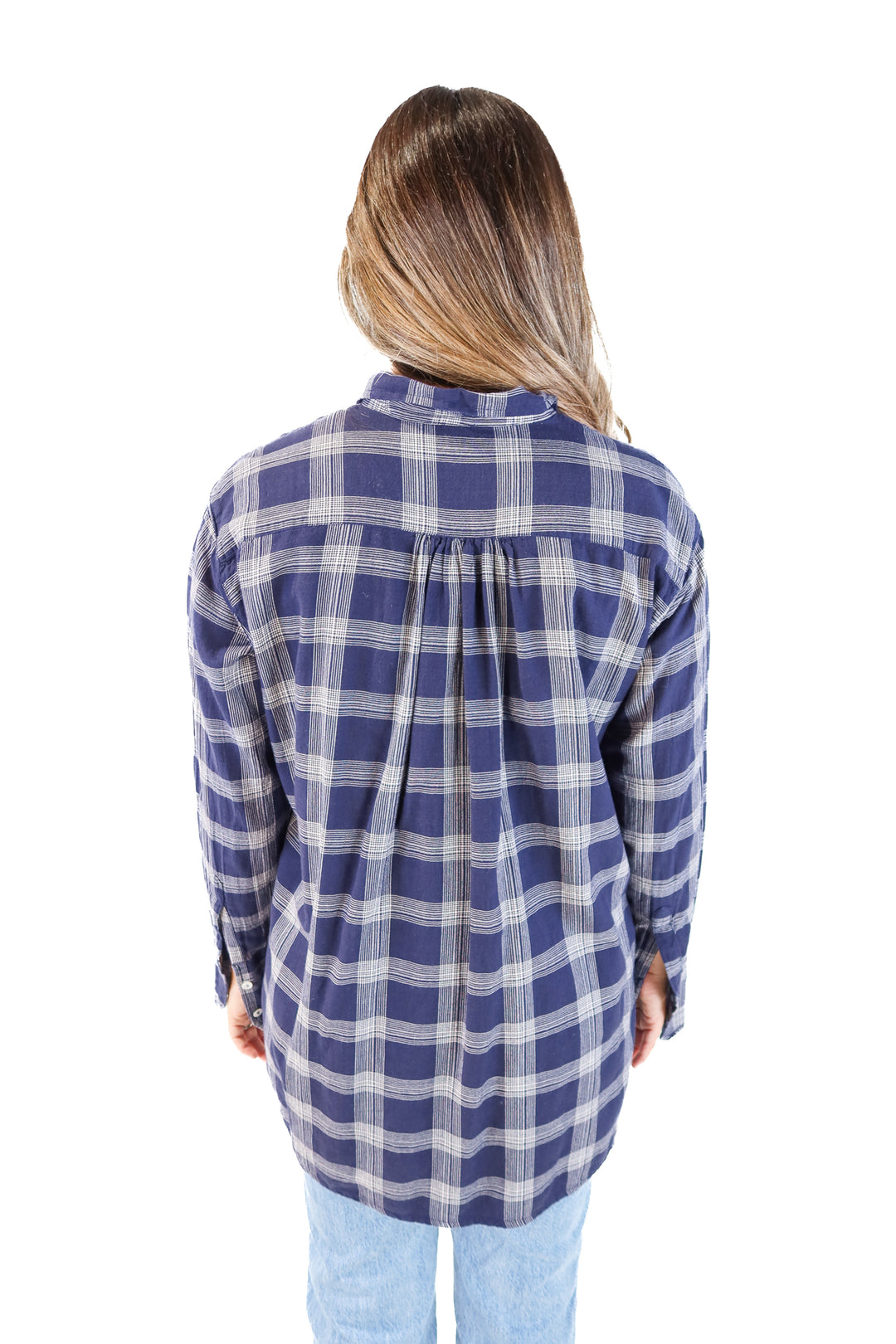Domi Plaid Top (M)
