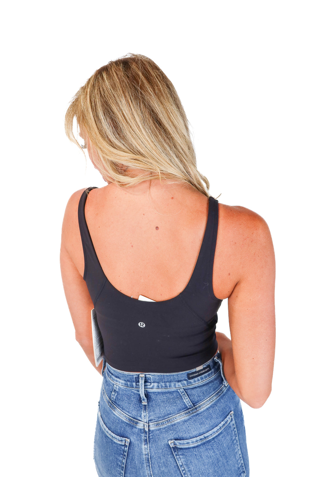 Lululemon Black Align Cropped Tank NWT (6; Retail $68)