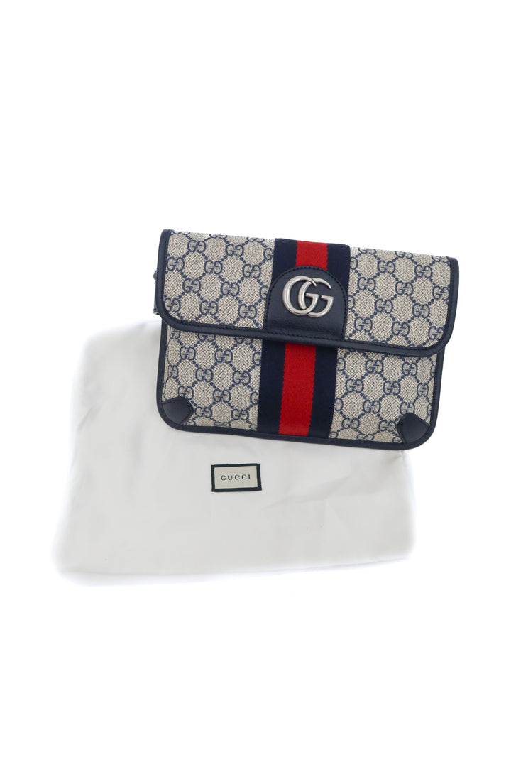 Gucci Ophidia Supreme Belt Bag (Belt 90cm/ 36")
