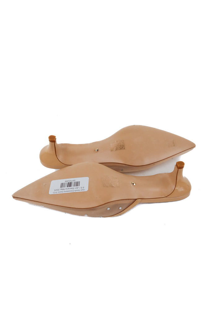 raye mesh/rhinestone heels (9.5)