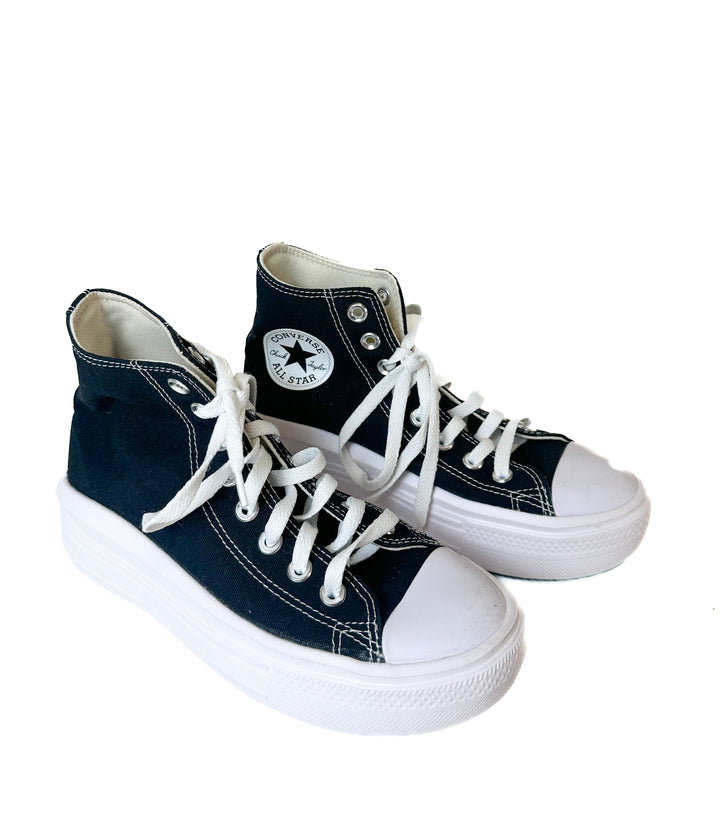 Black Converse All Star High Tops (7)