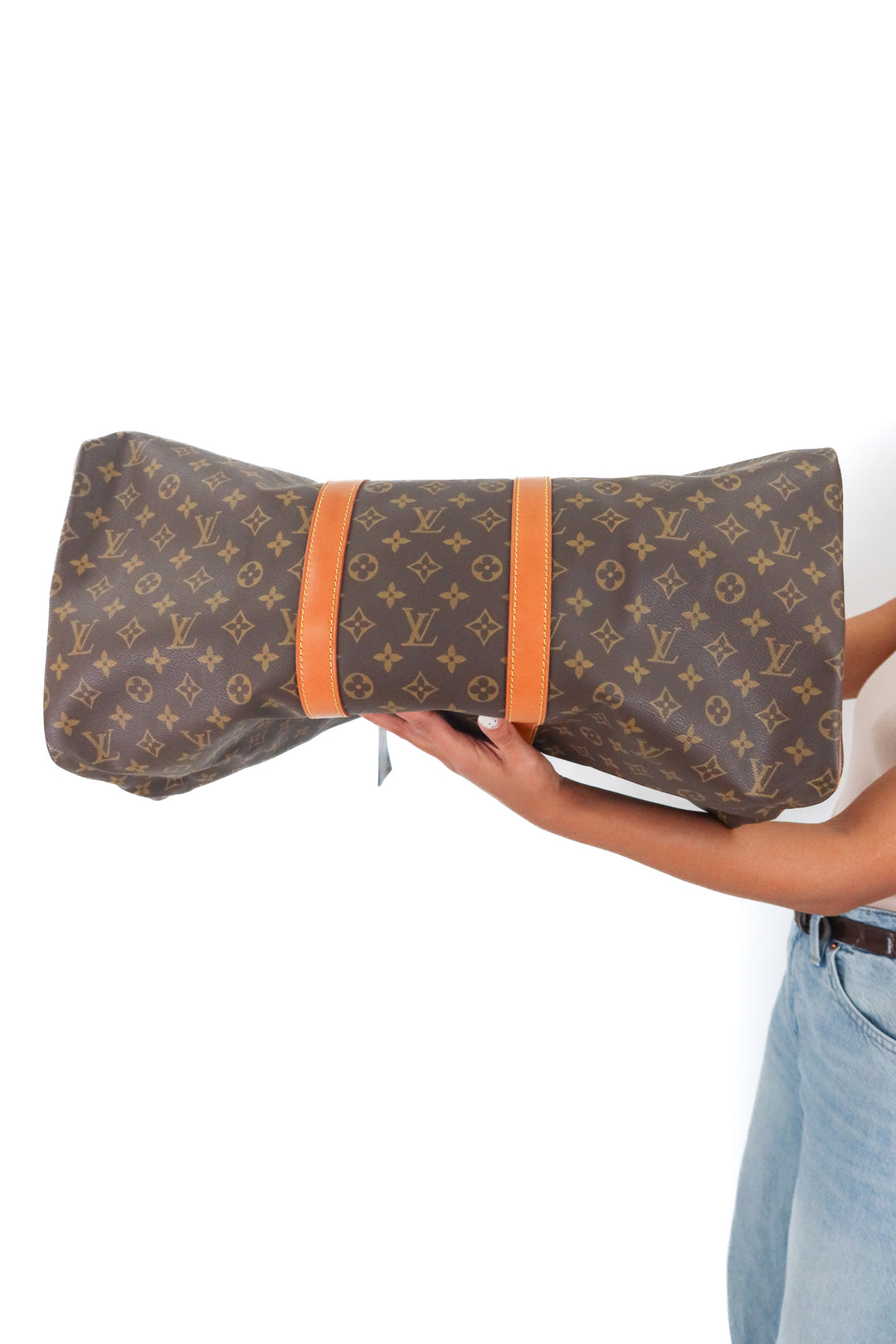 Louis Vuitton Keepall Bandouliere 55 (retail $2,700)