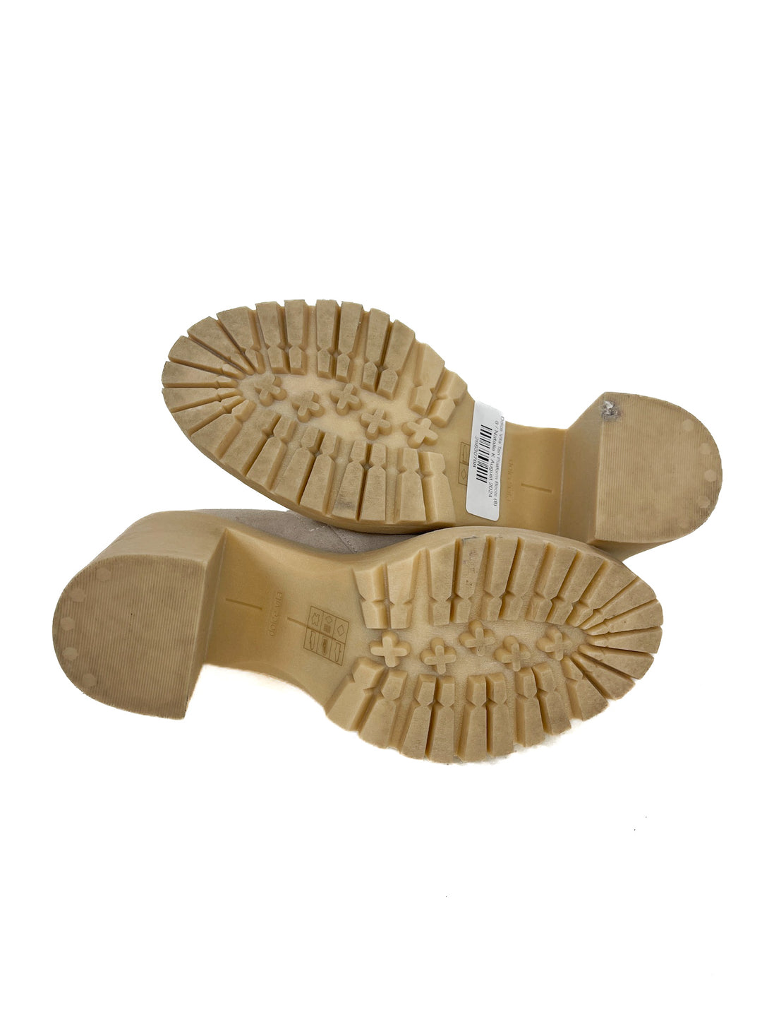 Dolce Vita Tan Platform Boots (8)