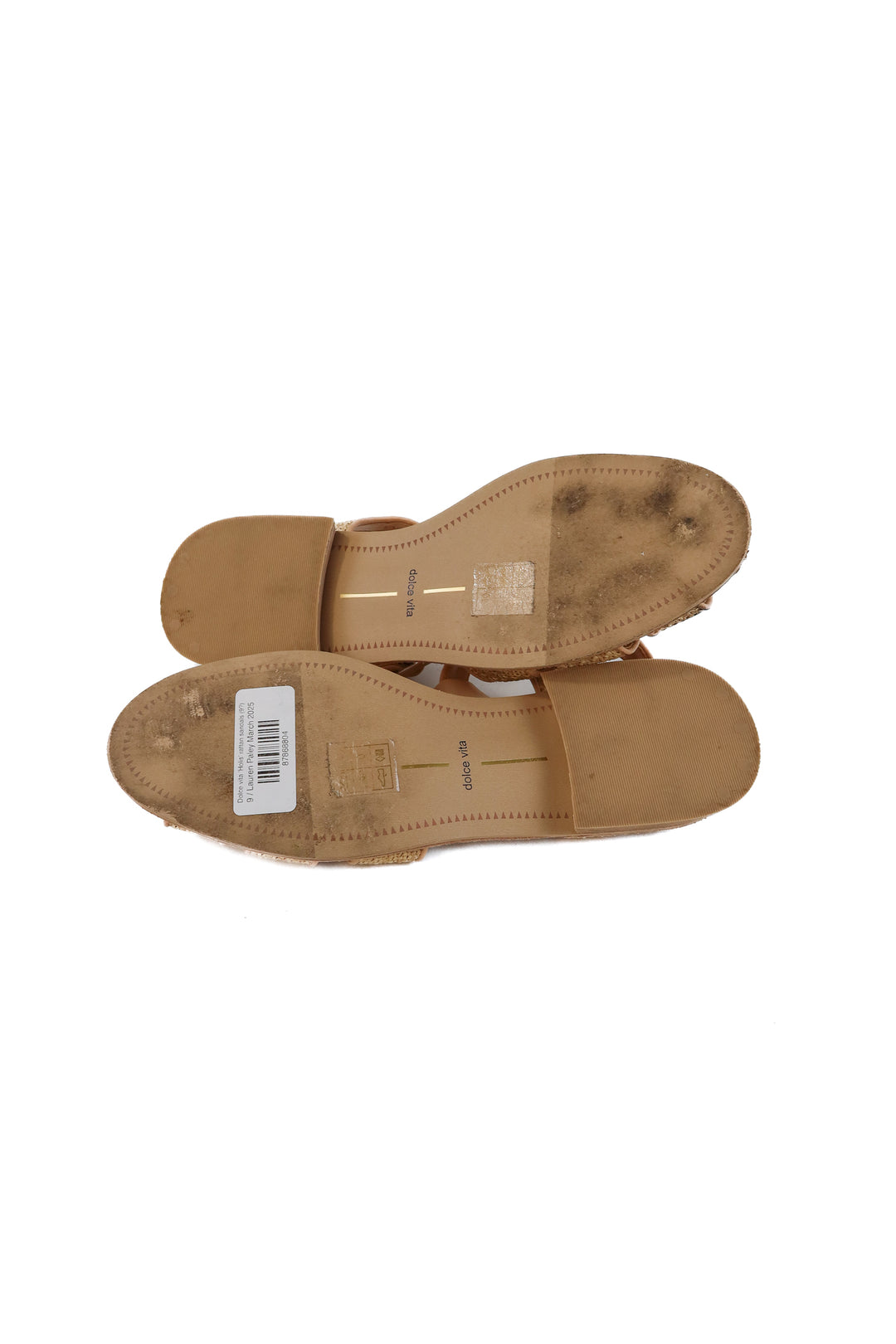 Dolce vita ‘Holis’ rattan sandals (9; retail $140)