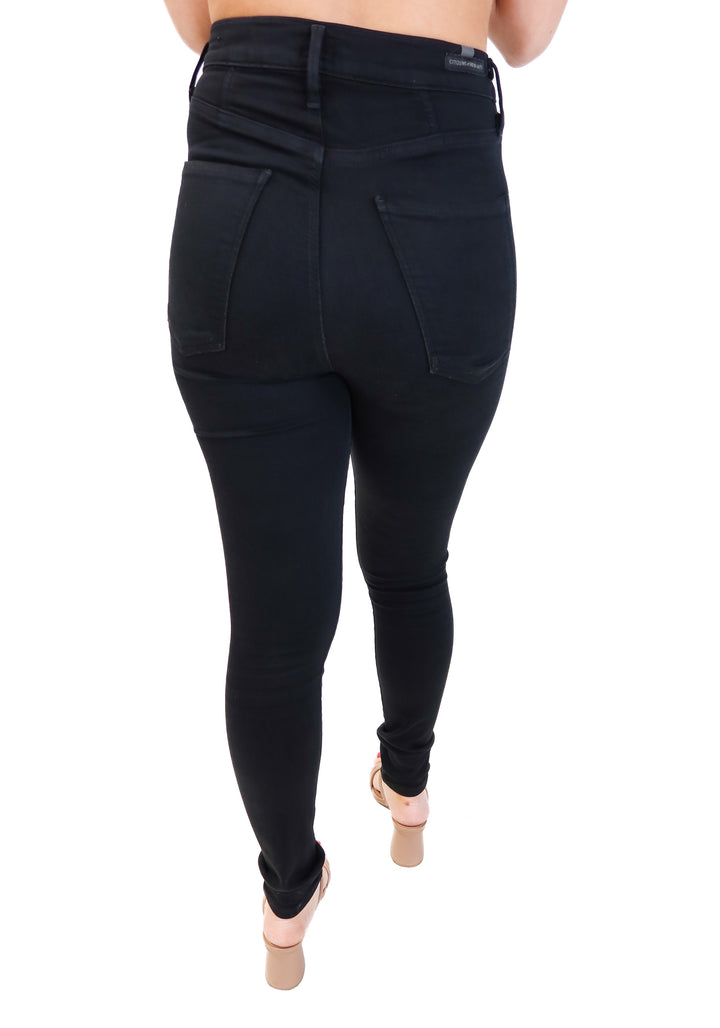 Citizens of humanity black skinny jeans (26; retail $258)