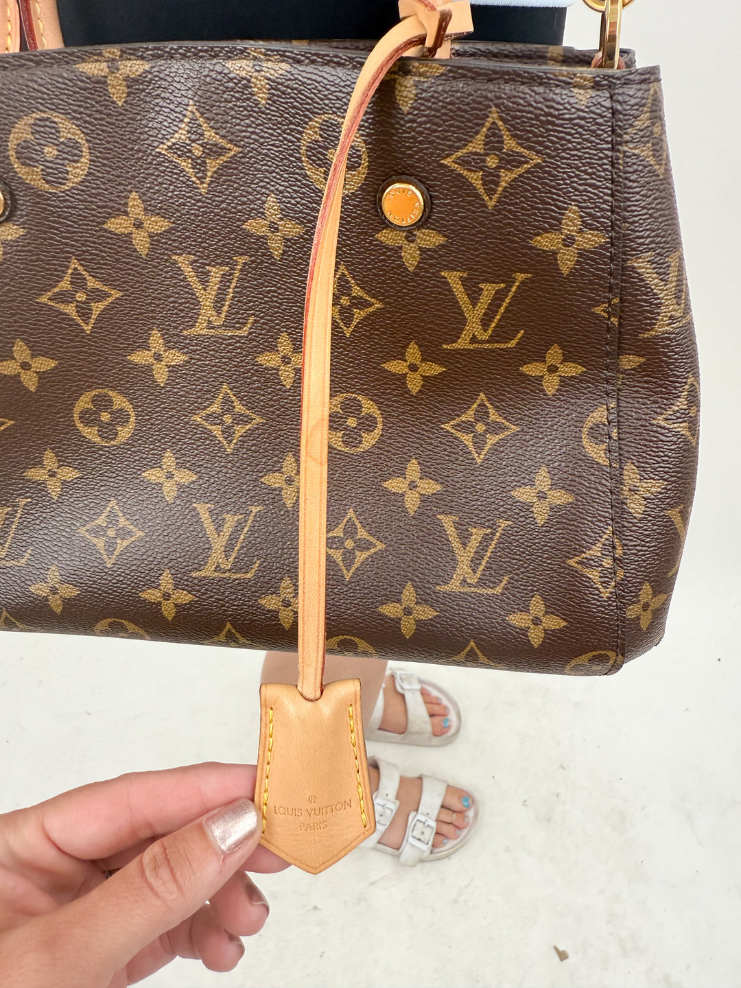 Louis Vuitton Montaigne Monogram BB Two Way Tote
