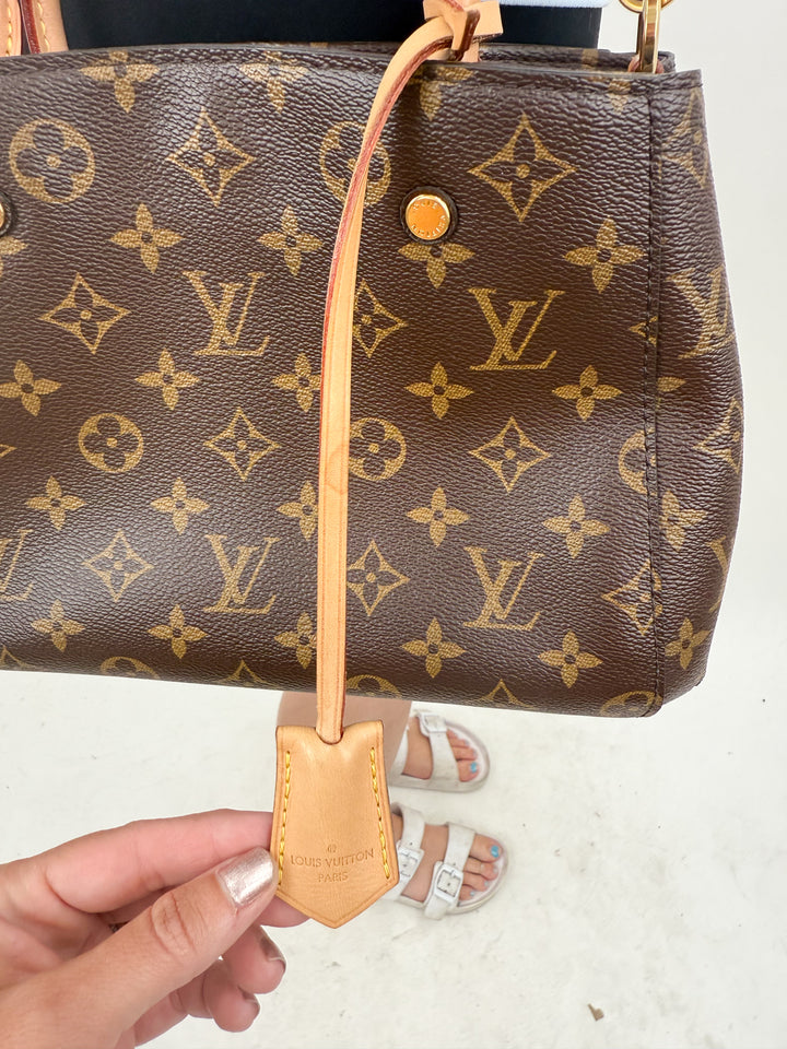 Louis Vuitton Montaigne Monogram BB Two Way Tote