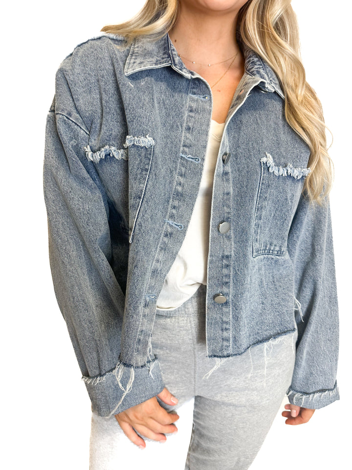 Kittenish Denim Jacket (S)