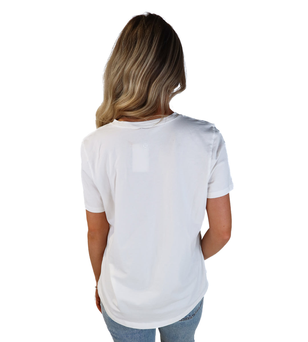 Lululemon white short sleeve tee (s* retail $68)