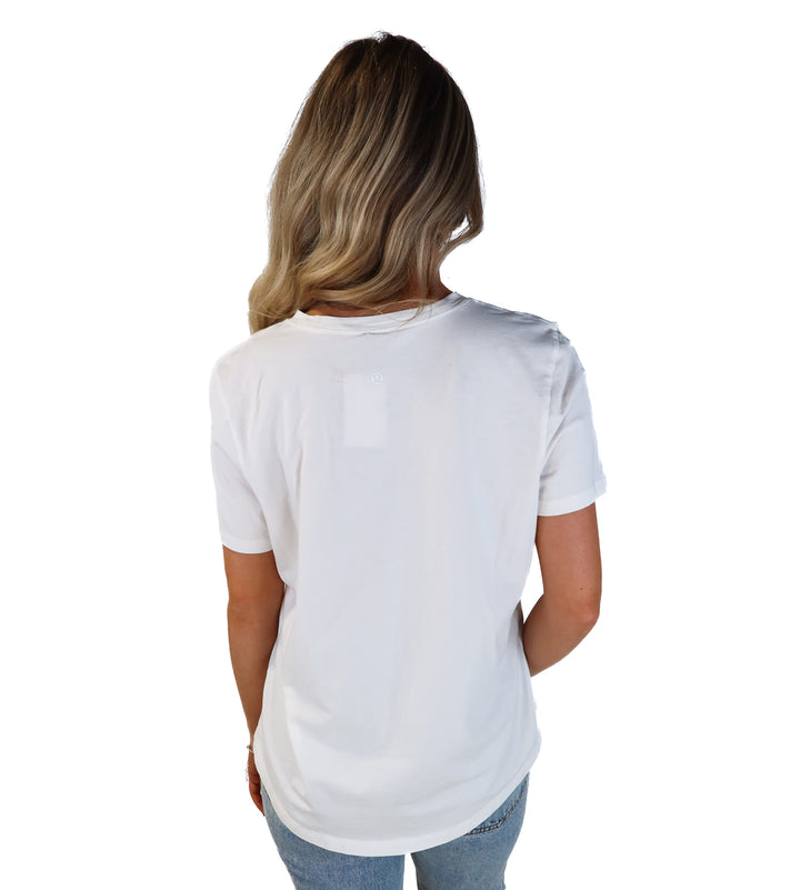 Lululemon white short sleeve tee (s* retail $68)