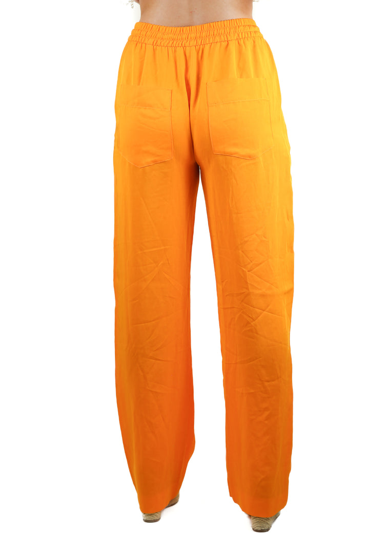 Zara Bright Orange Relaxed Pants NWT (S; Retail $50)