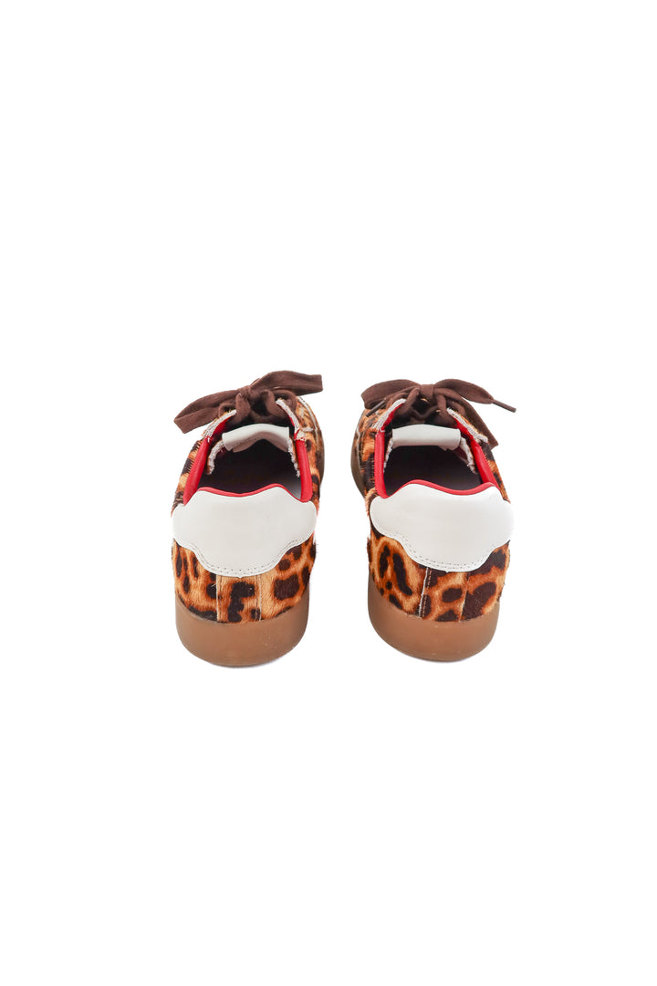 steve madden cheetah sneakers (8; retail $60)