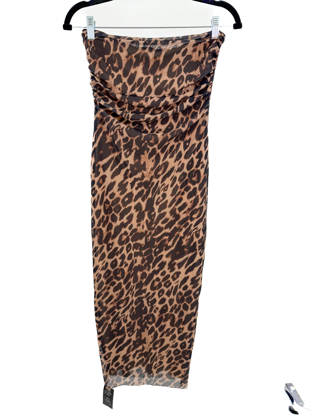 Leopard Mesh Dress (M)