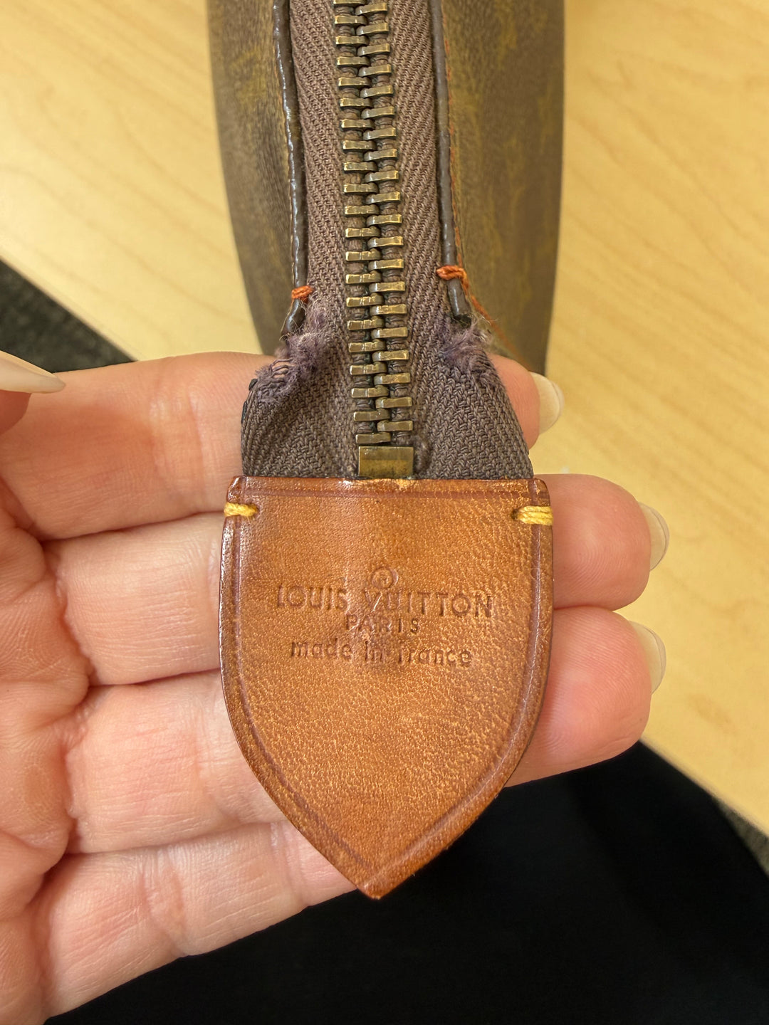 Louis Vuitton Monogram Sac Triangle Bag (vintage)