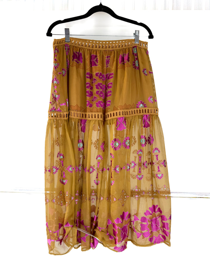 For love and Lemons floral skirt NWT (L)