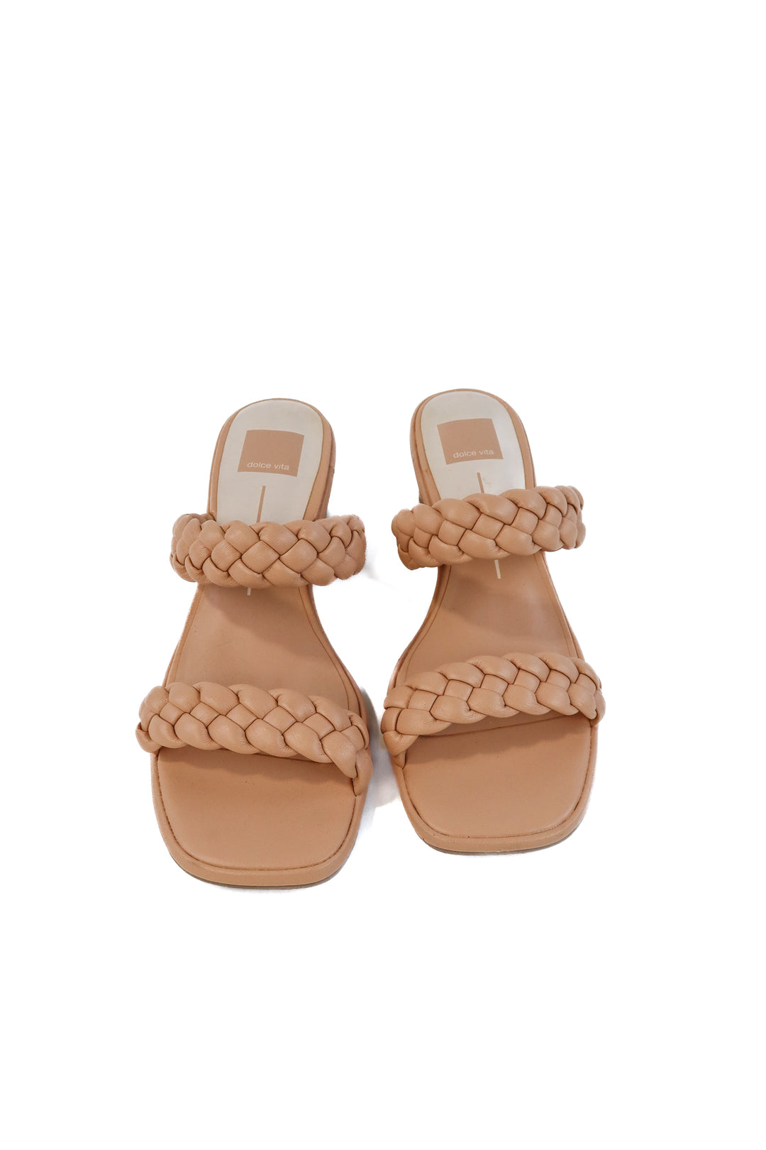 Dolce vita braided kitten heels (9.5; retails for $125)
