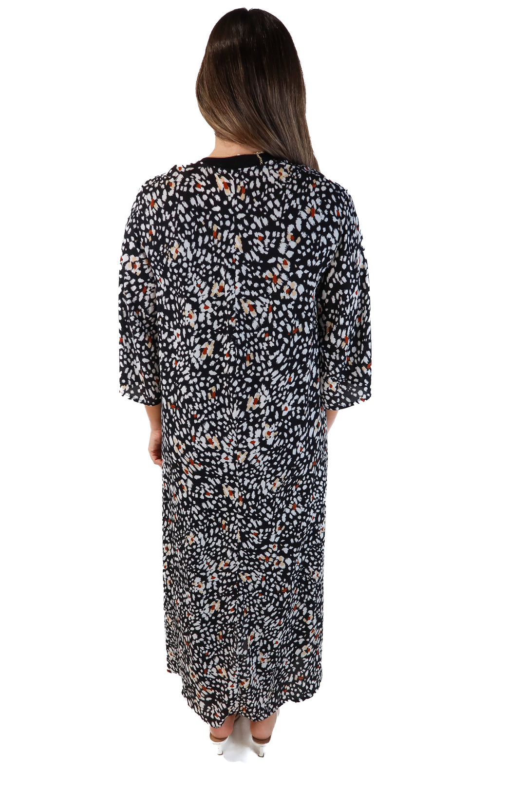 Buddy love black floral wrap (s/m)