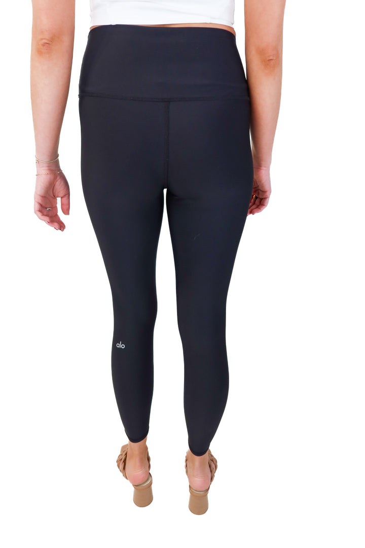 Alo Black Shiny Leggings (S)