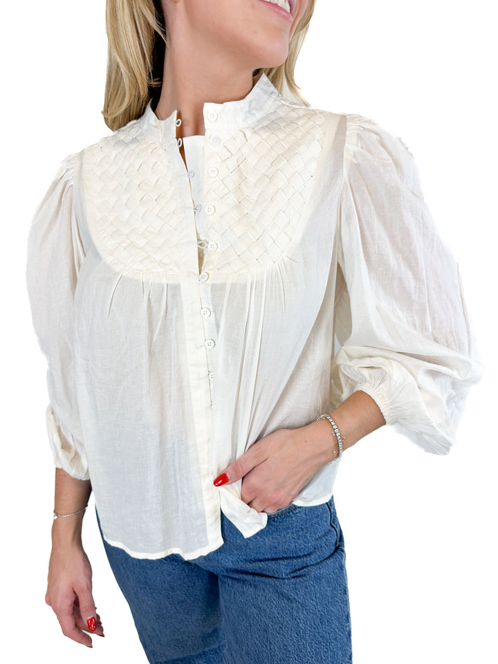 Joe’s Off-White Blouse (XS)