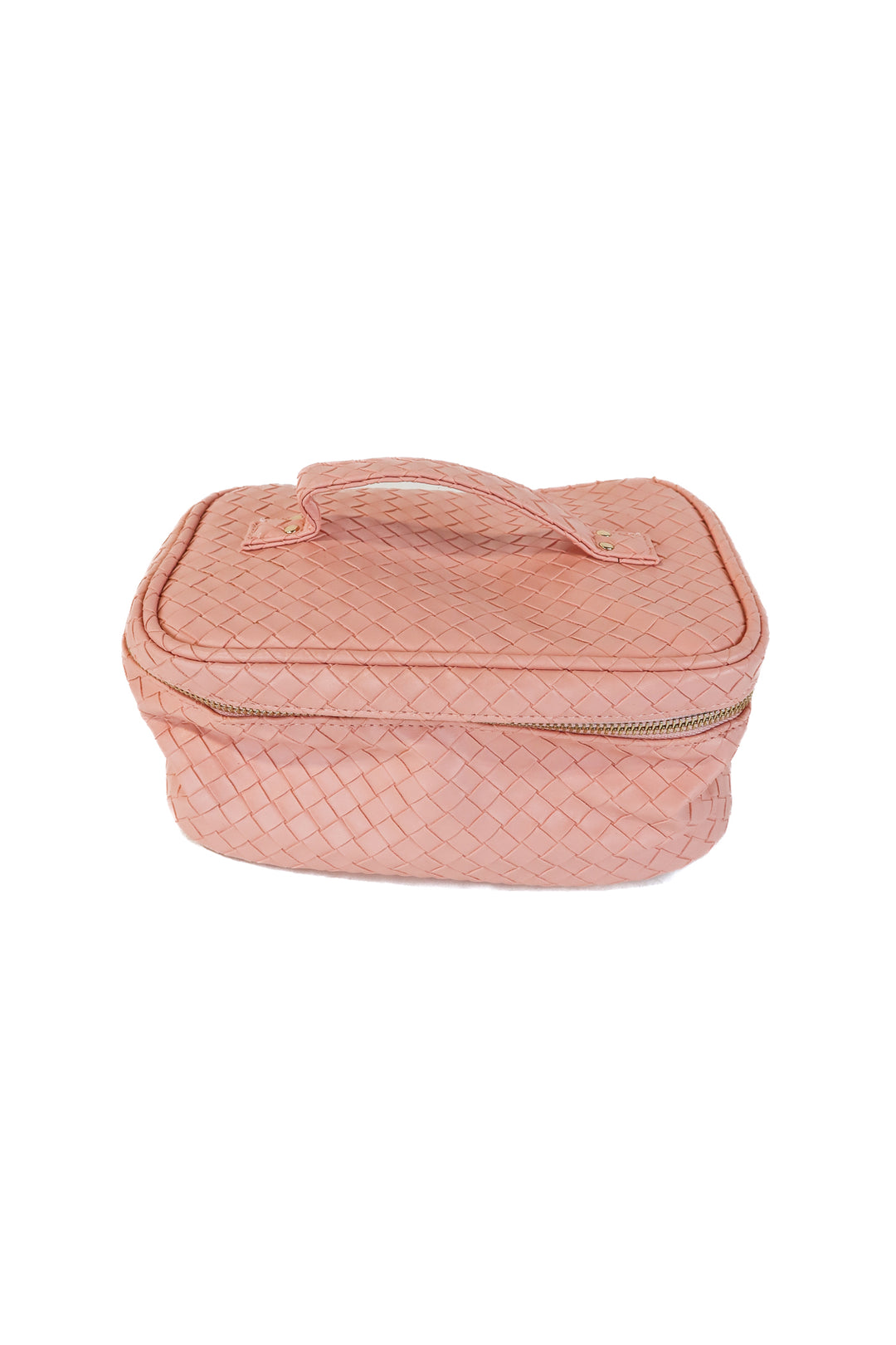 TRVL pink quilted makeup bag (retail $89)