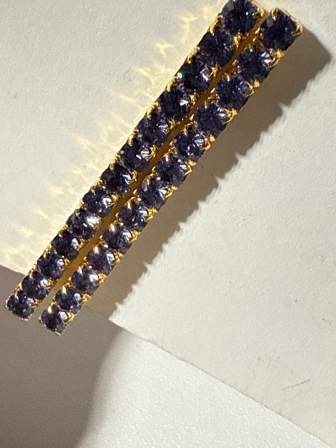SOLD: Jennifer Behr Gwen Bobby Pins in Lavender (retail $148)