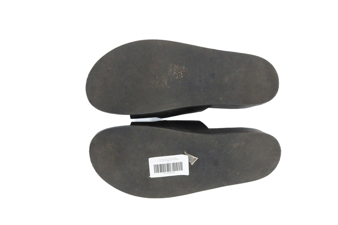 j.crew black 2 strap sandals (10)