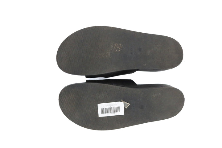 j.crew black 2 strap sandals (10)