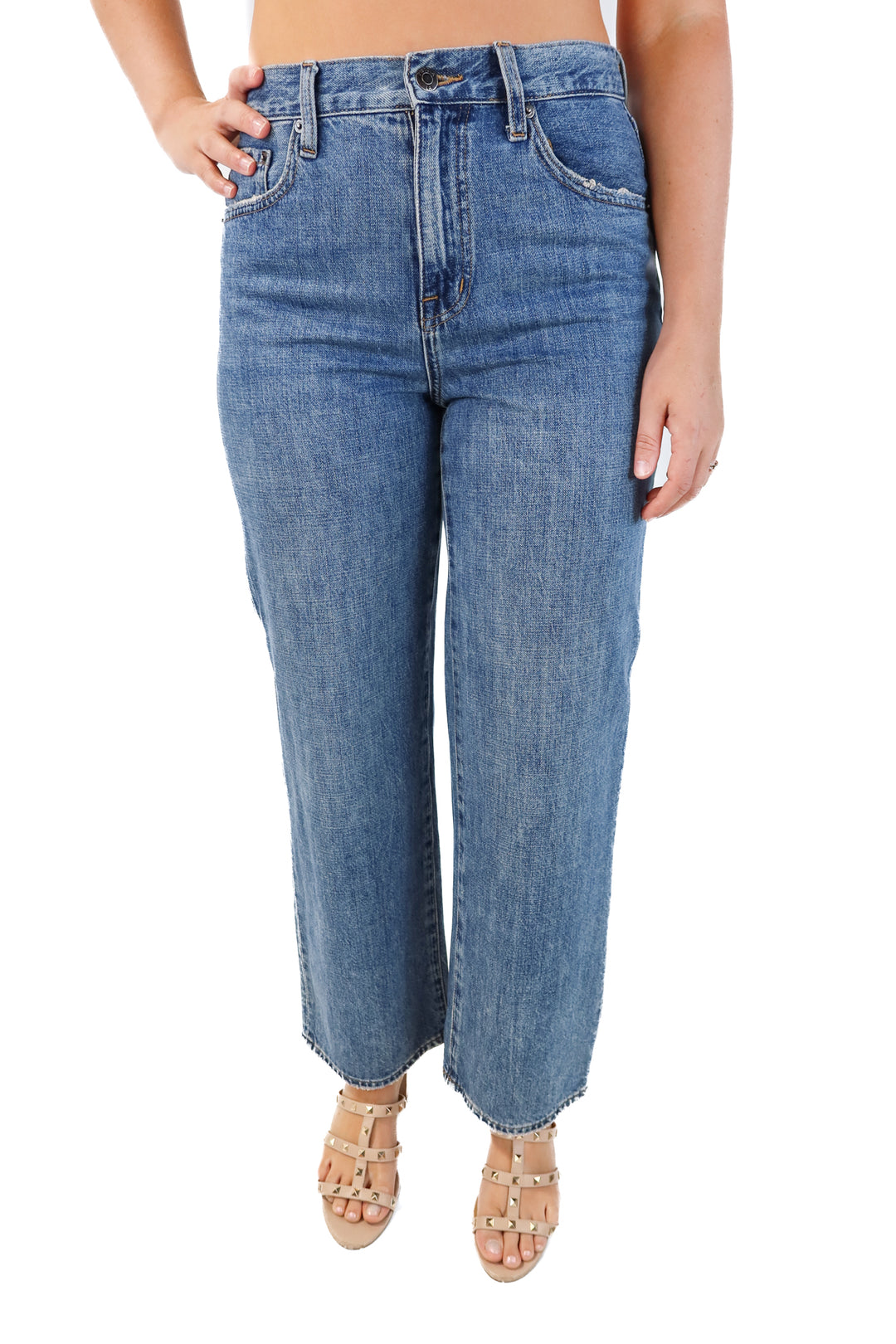 Pistola Wide Leg Jeans (27; retail $208)