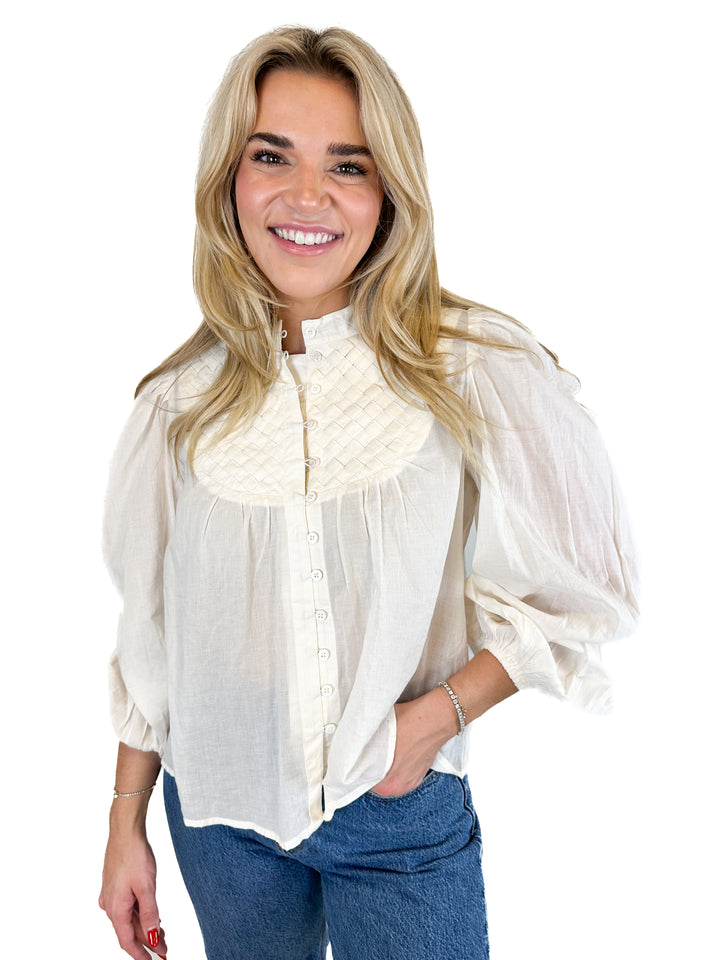 Joe’s Off-White Blouse (XS)