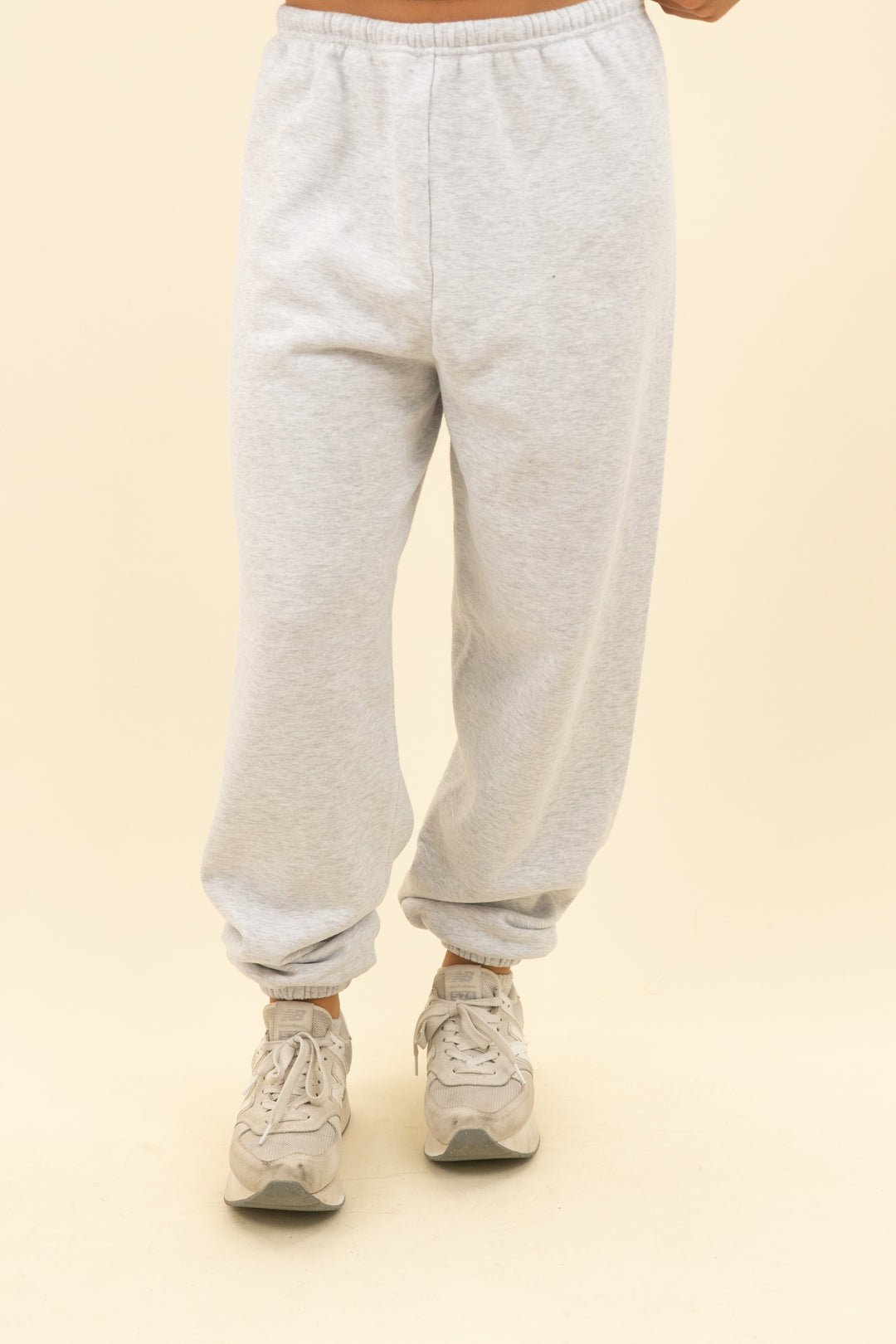 skims heather gray joggers (s; retail $88)