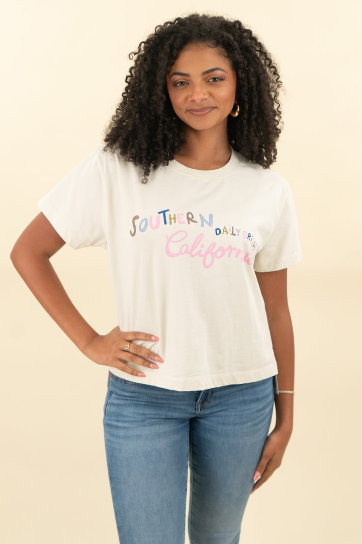 daily drills southern california tee shirt (os; retail $65)