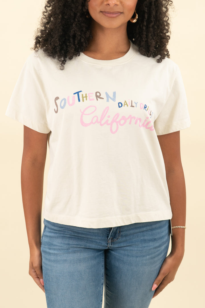 daily drills southern california tee shirt (os; retail $65)
