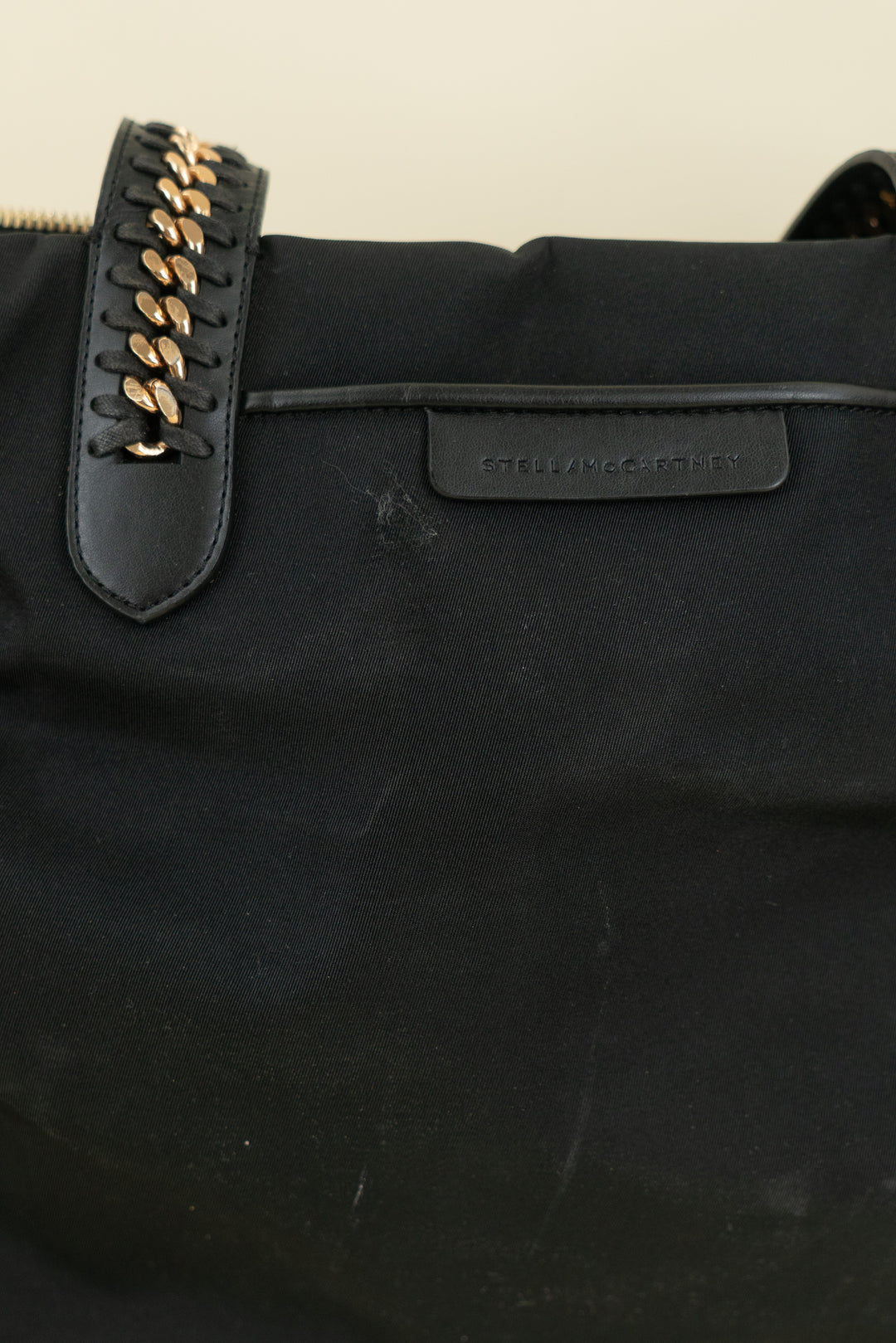stella mccartney 2 wheel travel bag (os; retail $1,350)