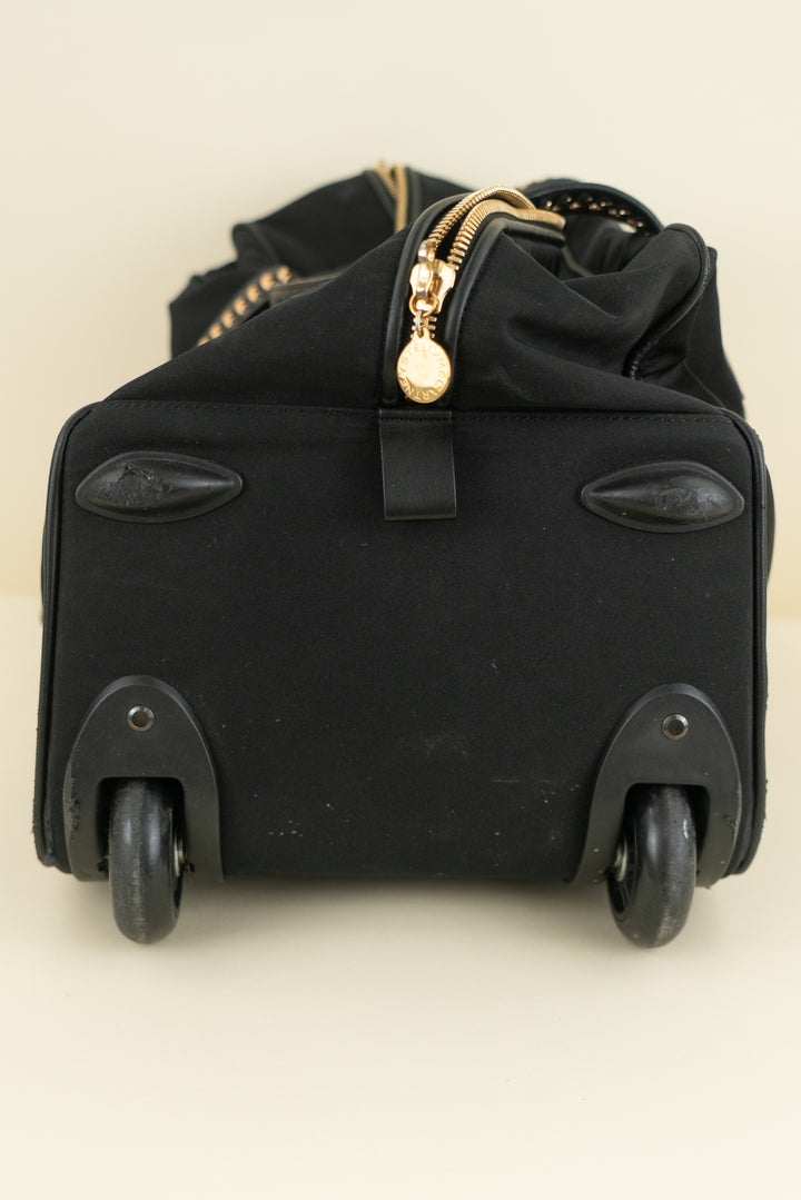 stella mccartney 2 wheel travel bag (os; retail $1,350)
