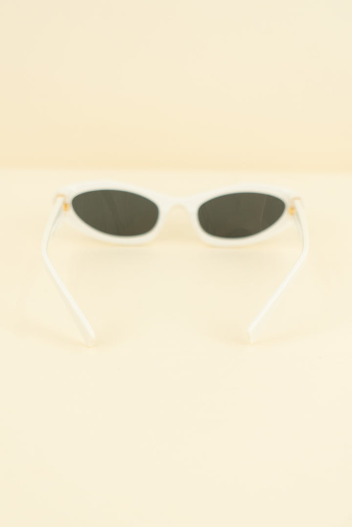 miu miu white sunglasses nwb (os; retail $530)